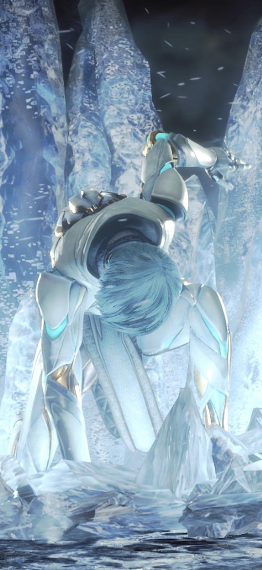 frost, mortal kombat, game, character, warrior, girl, armor, crystals, ice, art