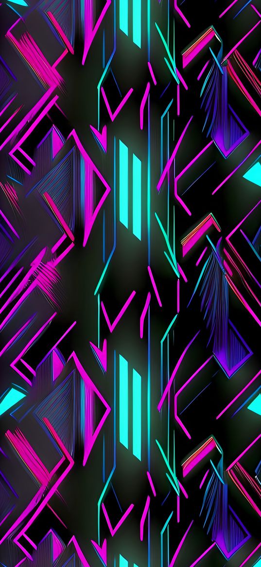 abstraction, stripes, lines, geometry, neon, color