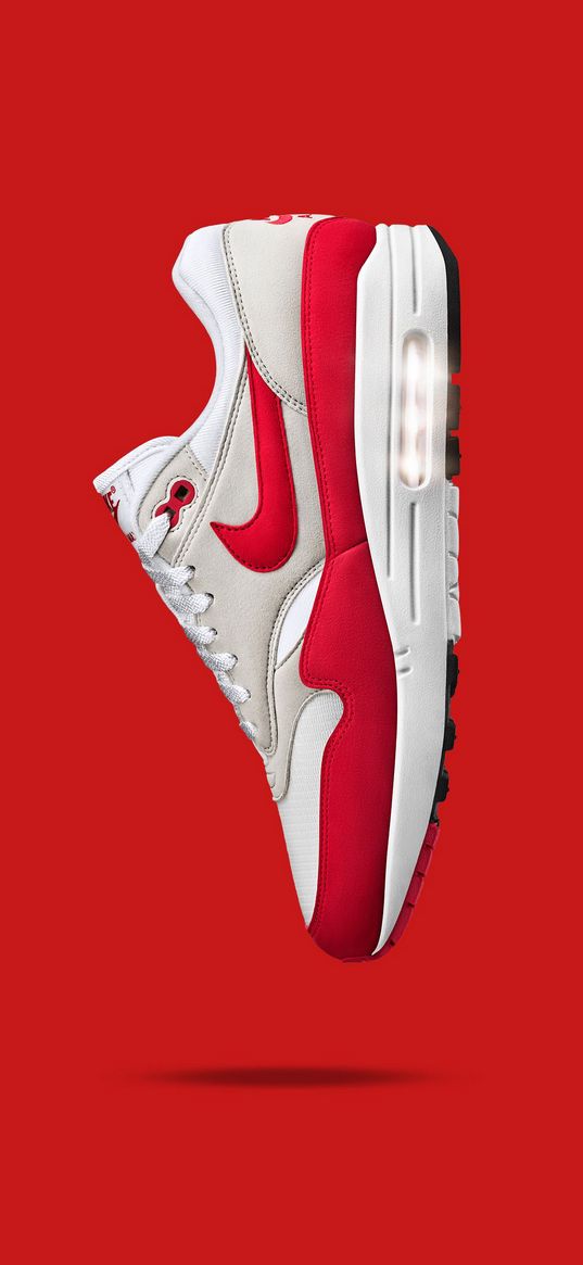 nike, sneaker, shoes, red, white