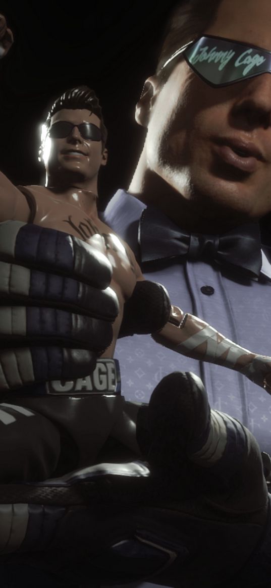 johnny cage, mortal kombat, gloves, toy, action, famous, suit, sunglasses