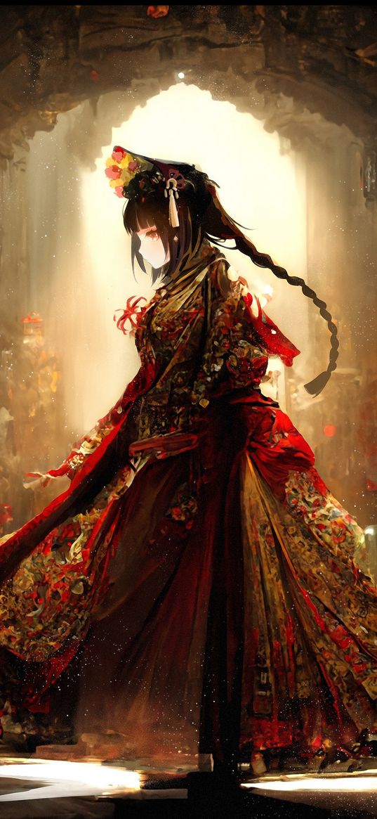 anime girls, anime, long hair, chinese, fantasy girl