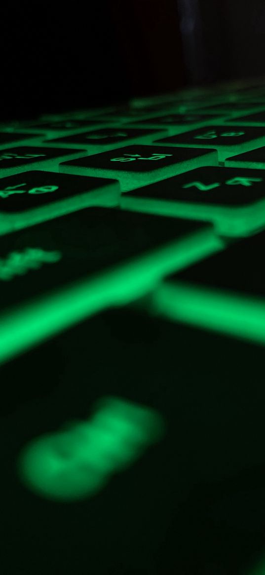 keyboard, backlight, rgb, neon, green