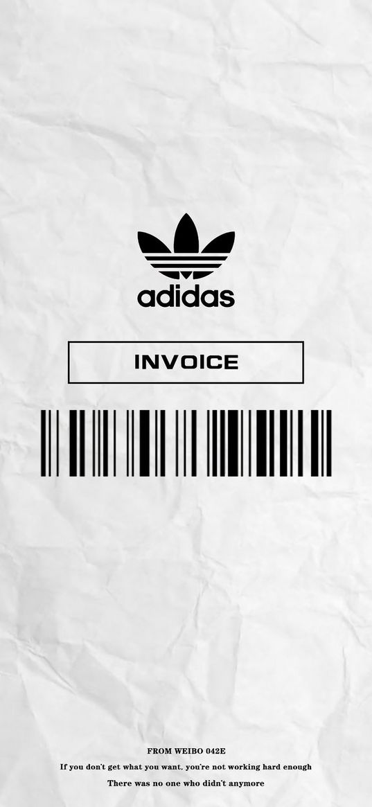 adidas, logo, barcode, inscription, quote