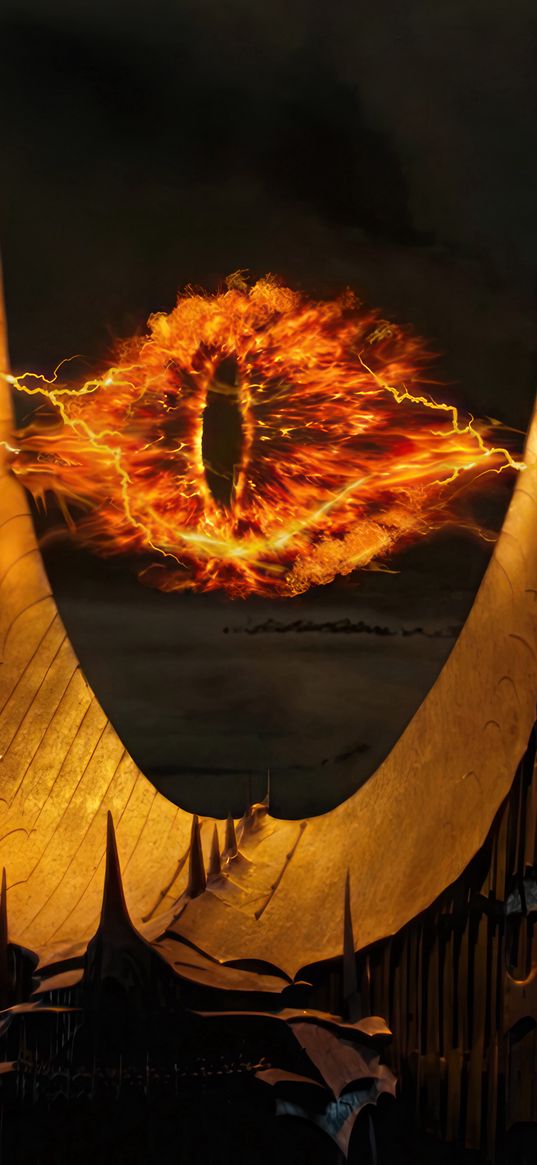 eye of sauron, mordor, the lord of the rings, film, bright