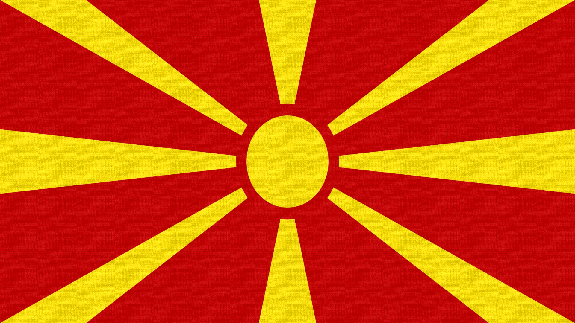 macedonia, sun flag, rays
