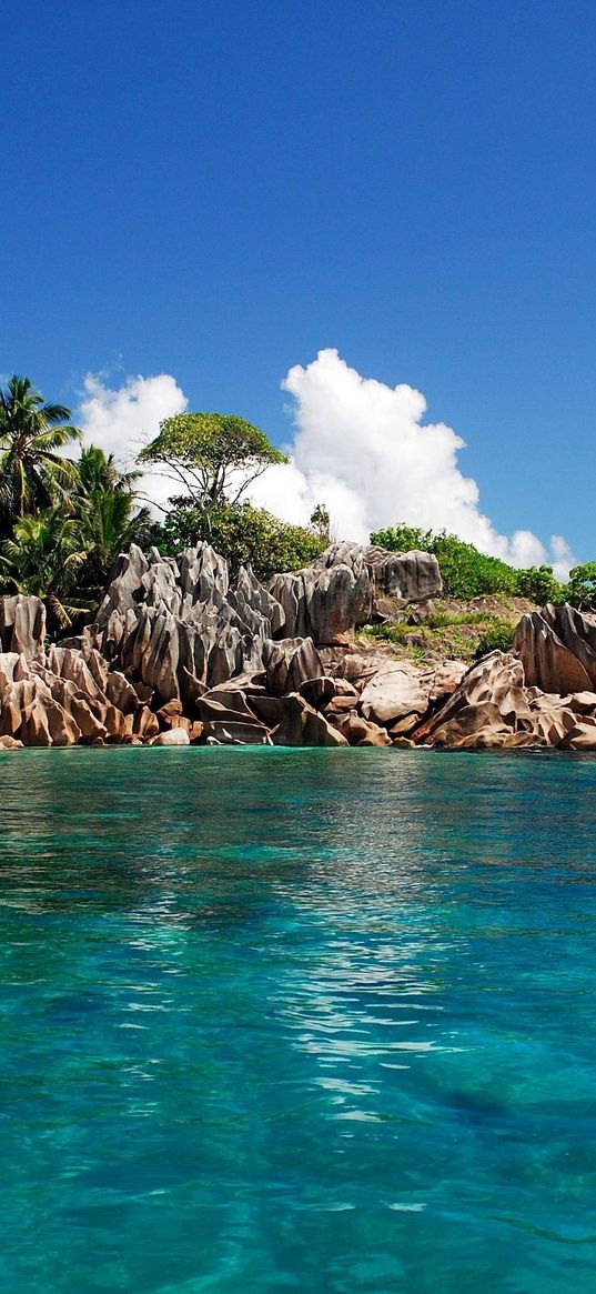 seychelles, tropical, island