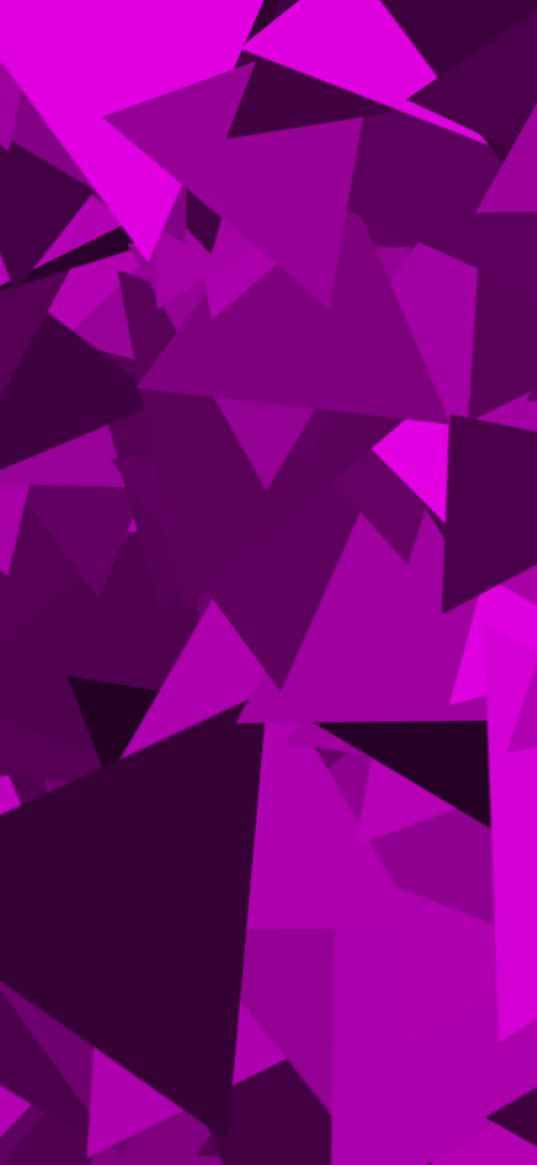 triangles, splinters, overlay, pink background