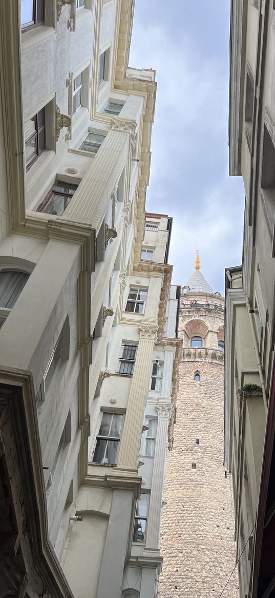 galata, tower, istanbul, building