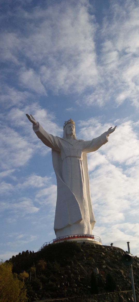 poland, jezus, statue, sight