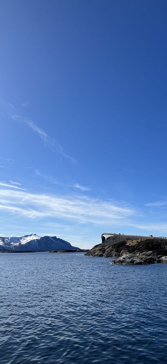 atlantic, nature, norway, mountains, water