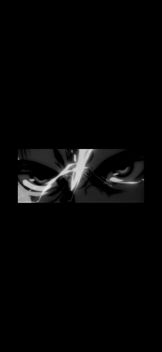 shingeki no kyojin, eren yeager, anime, japan, minimalism, black