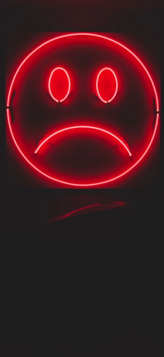 smiley, neon, neon sign, art, red