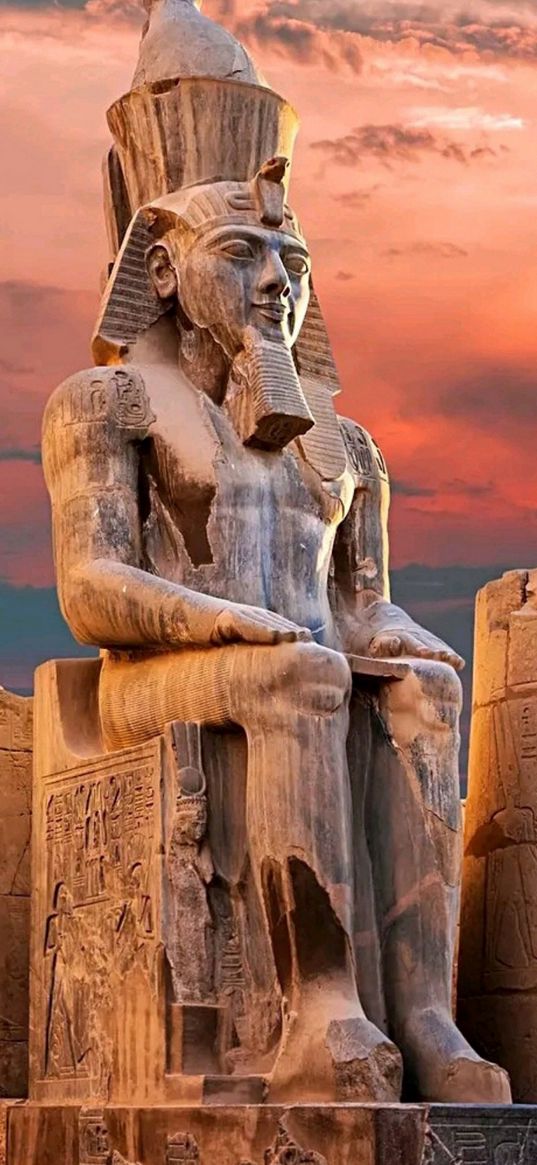 ramses the second, statues, historical, historical statue, history