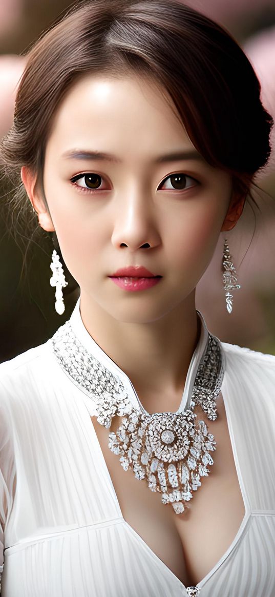 girl, chinese, jewelry, asian, white