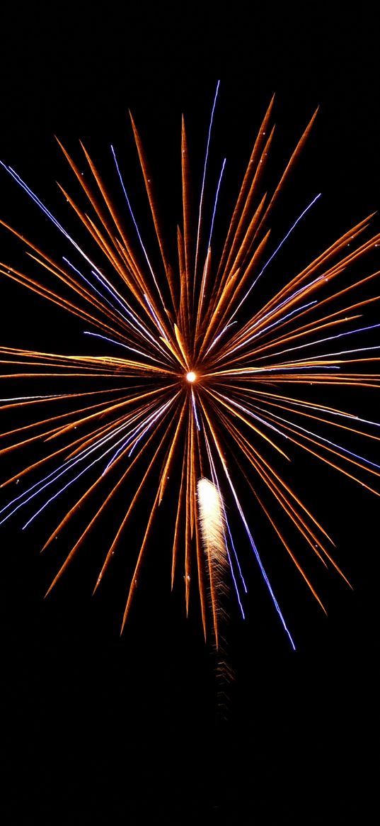 fireworks, sparks, darkness, holiday, rays