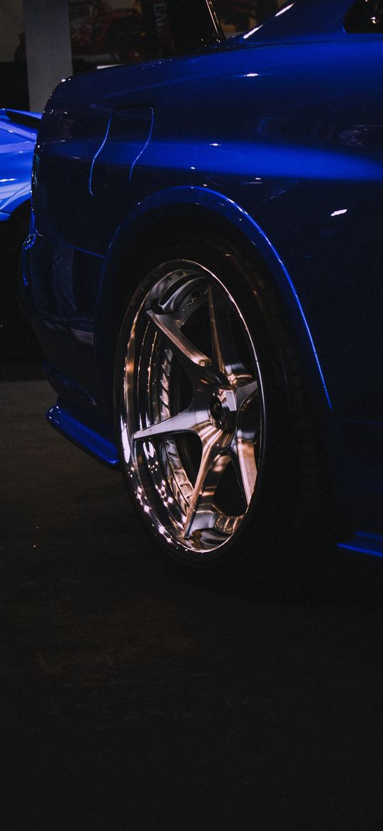 nissan gt-r, nissan, car, sports car, blue, wheel