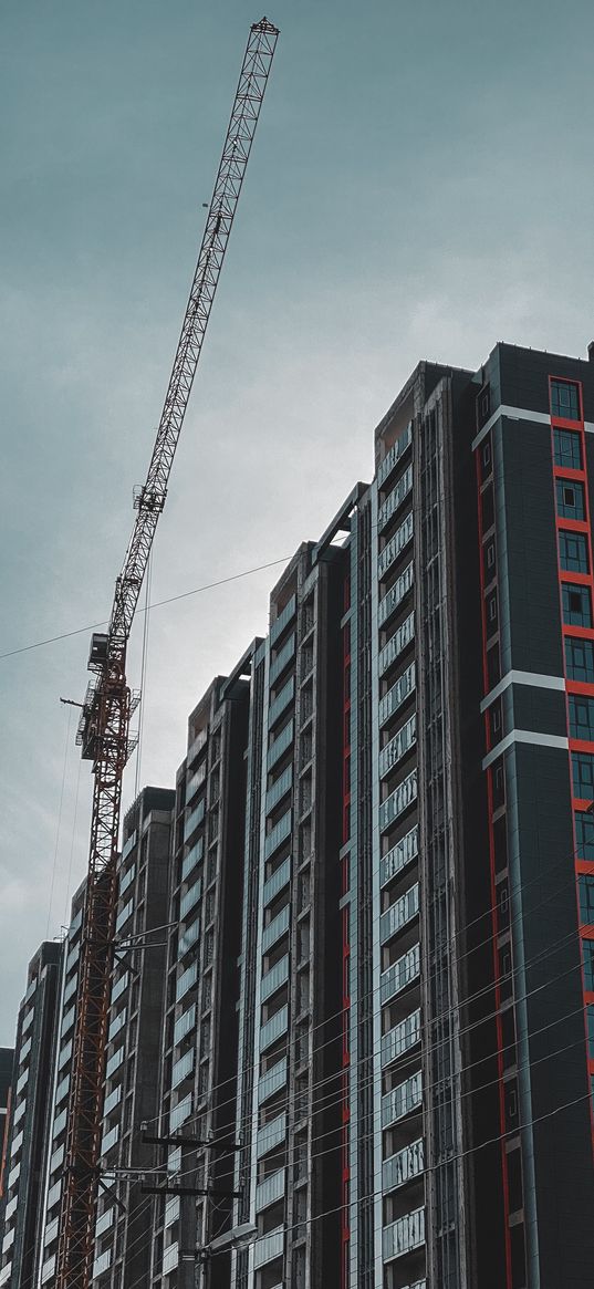 construction site, high-rise, photo, building