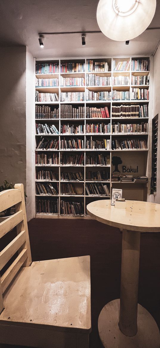 ambiance, cafe, peace, books