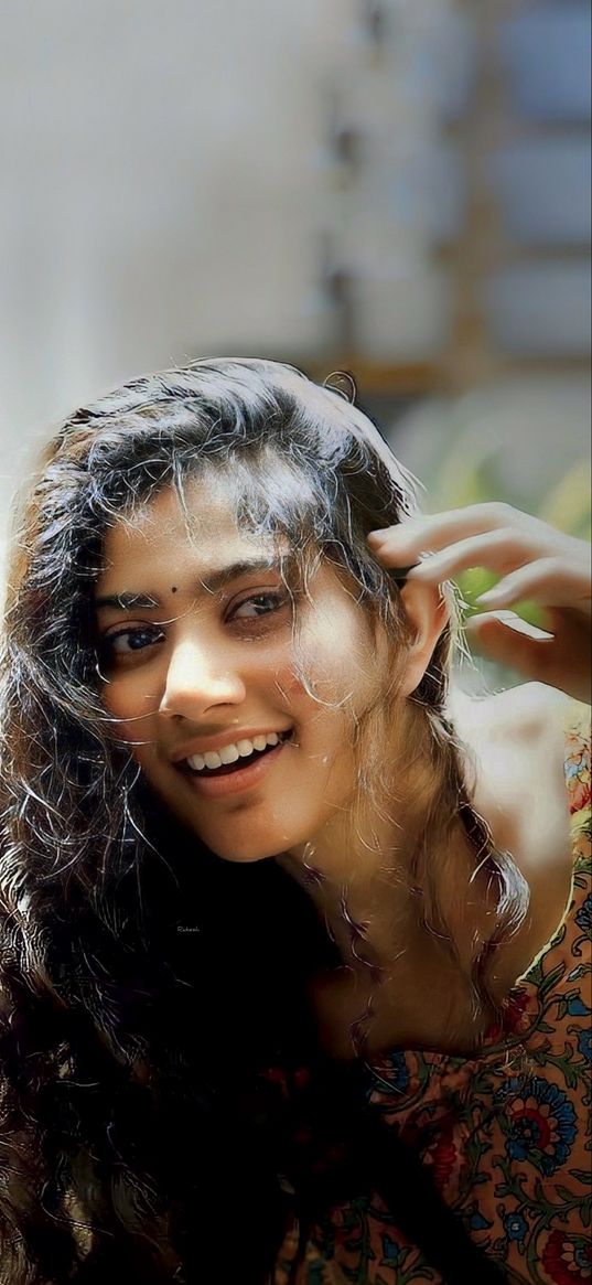 sai pallavi, actress, girl, indian, hair, smile