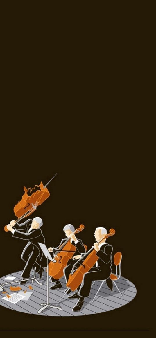 violin, musicians, orchestra