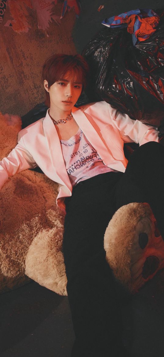 txt, beomgyu, k-pop, singer, korean, bear