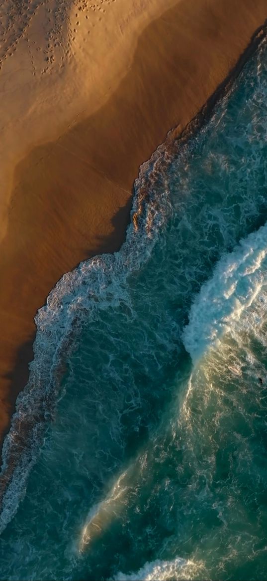 sea, shore, blue, landscape