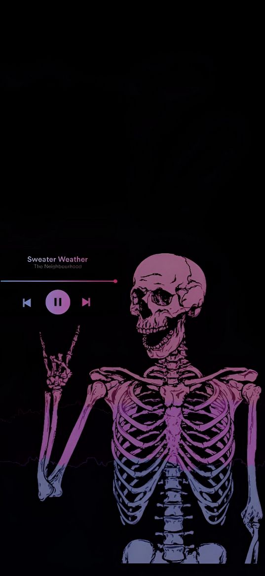 skeleton, music, art, rock, gesture