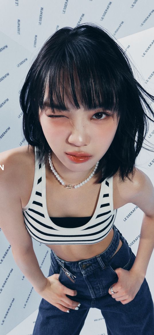 le sserafim, chaewon, k-pop, artist, famous, girl, band, unforgiven