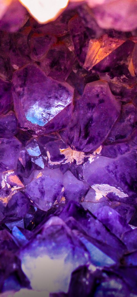 crystal, purple, stone