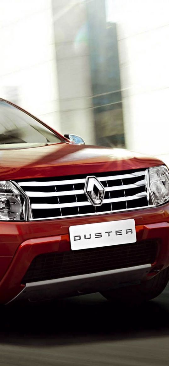 renault duster, auto, red, 2014, new