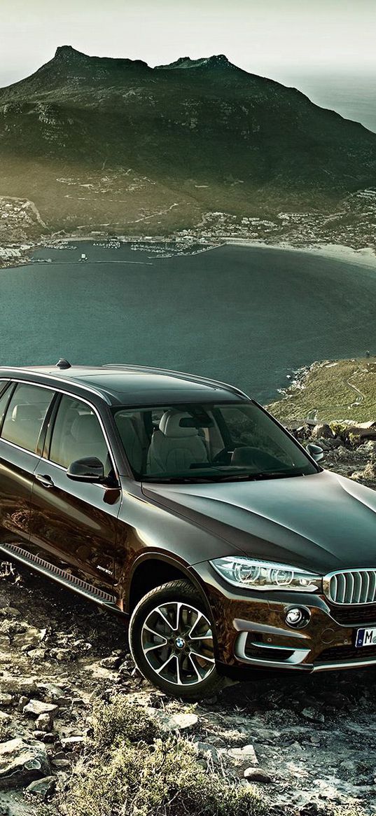 bmw x5, novelty, bmw, cars, mountains, side view