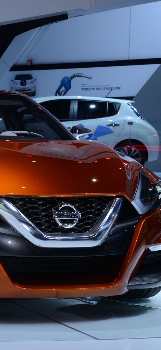 nissan, sport, sedan, concept, detroit, 2014