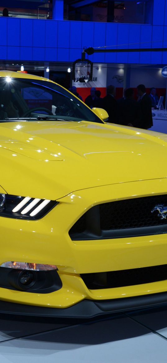 ford, mustang, gt, detroit, 2014, north american international auto show