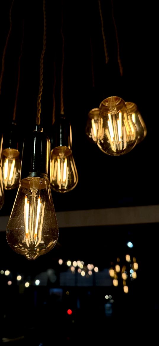 edison lamp, light bulb, comfort, house, interior