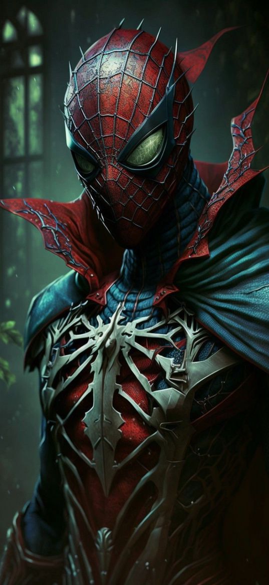 spider man, doctor strange, marvel, superhero, mask, red, blue