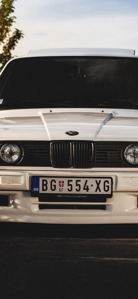 bmw, 325i, e30, white, auto