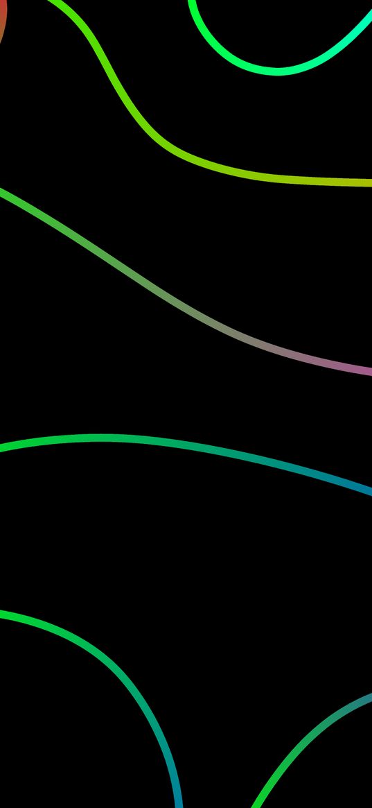 lines, stripes, gradient, black, green, purple, blue