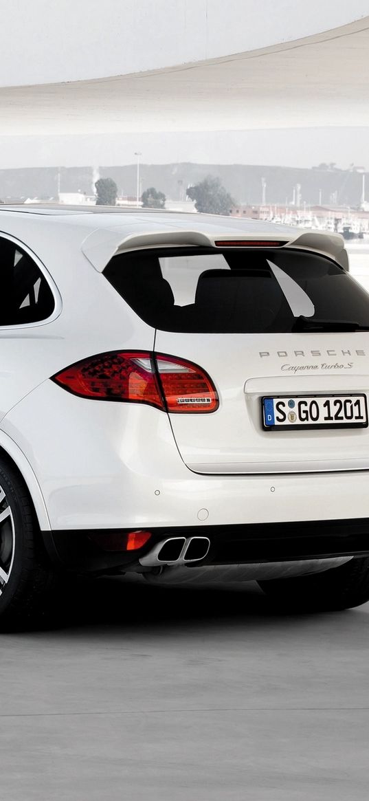 porsche cayenne, 2013, turbo s, porsche cayenne turbo s 2013, white