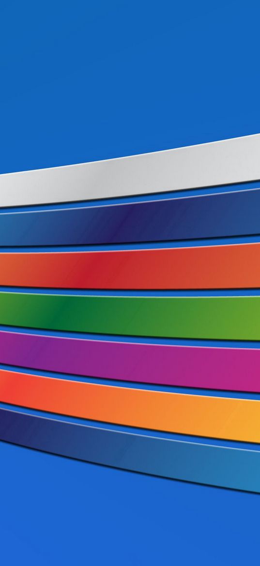 ainbow, band, colorful, blue