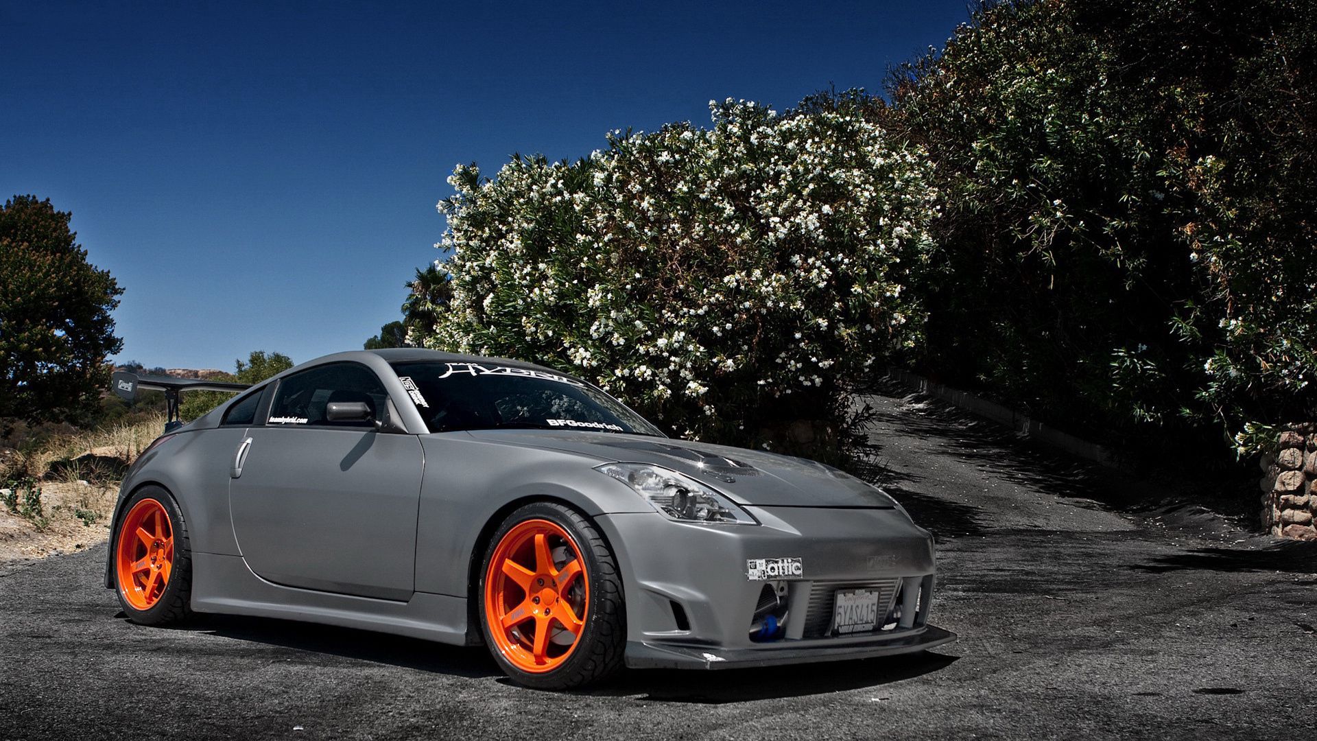 nissan, 350z, tuning, car