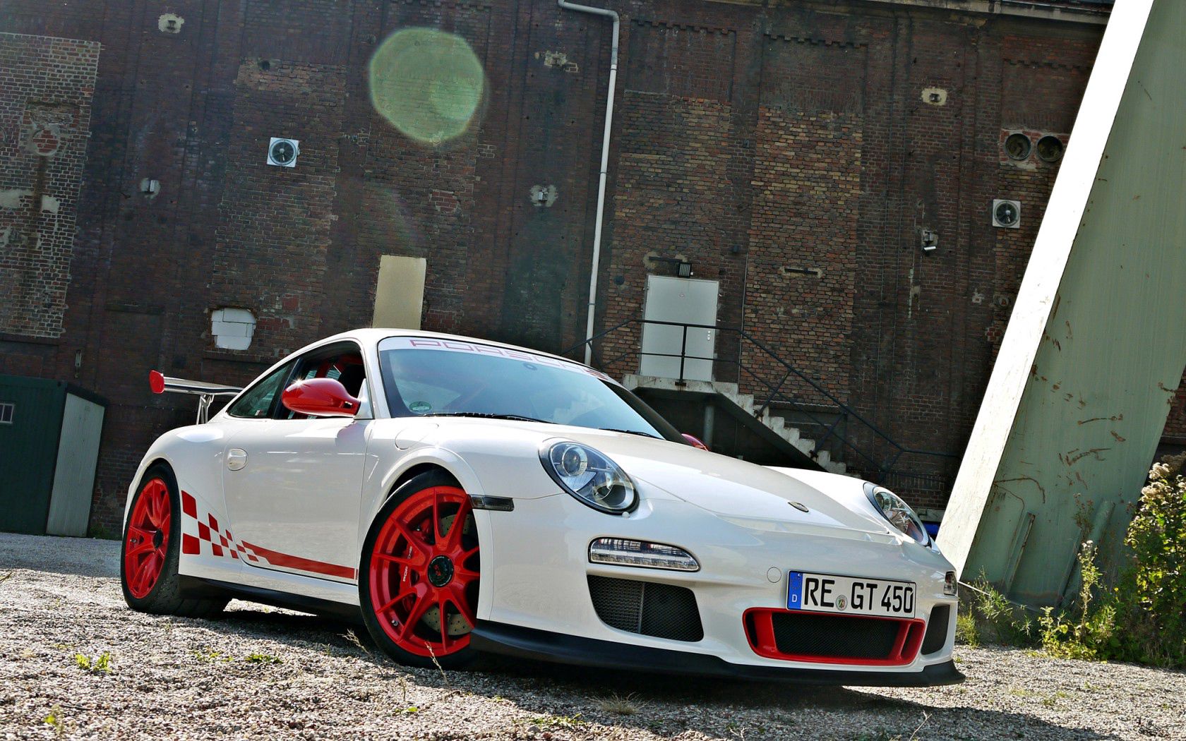 porsche, gt3, rs, white