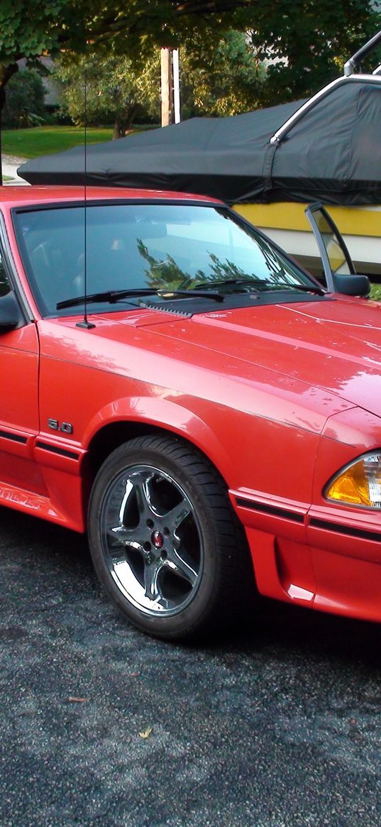 ford, 1993, foxbody, mustang