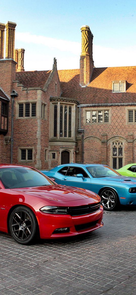 yard, 100th, cars, anniversary, dodge, challenger, charger, 2015, srt, rt, hellcat