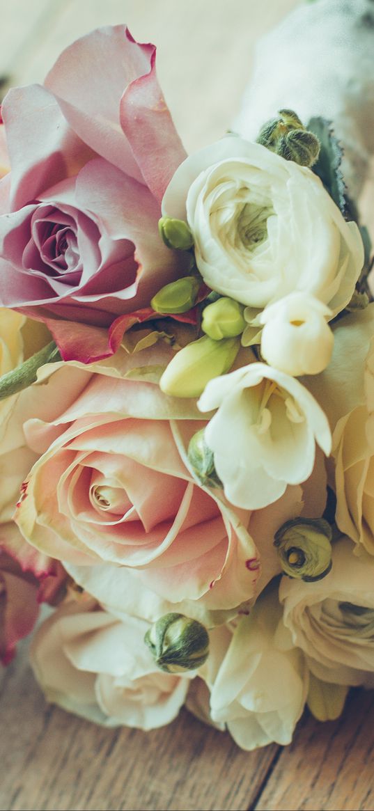 roses, bouquet, composition, design