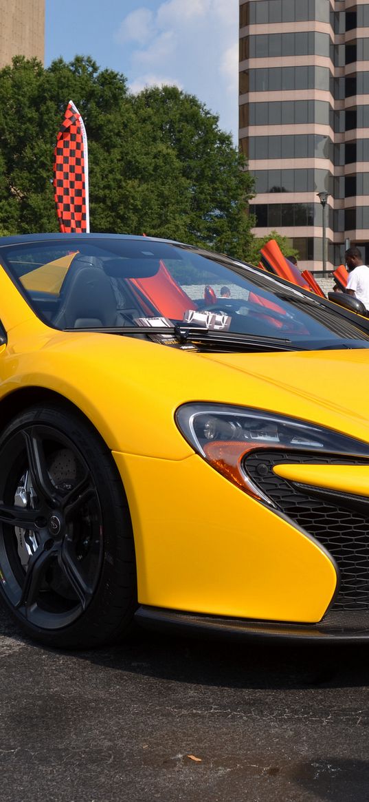 mclaren, 650s, yellow, supercar, volcano