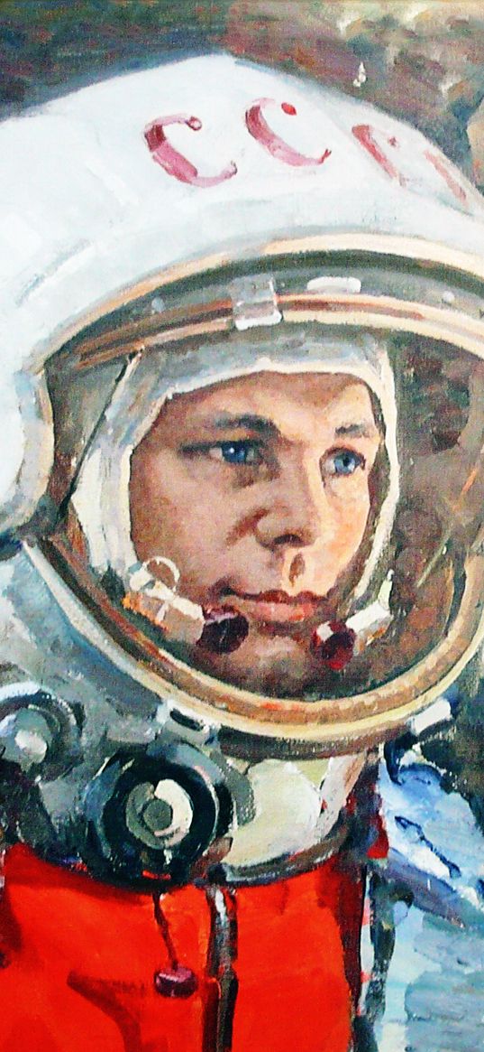 yuri gagarin, cosmonaut, ussr, spacesuit