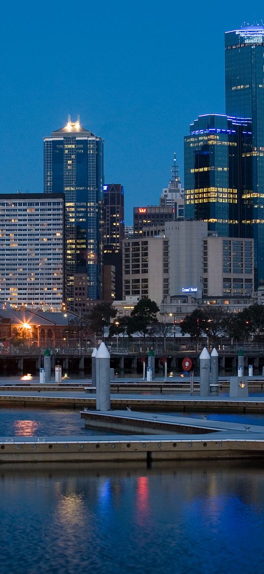 melbourne, victoria, panorama, landscape