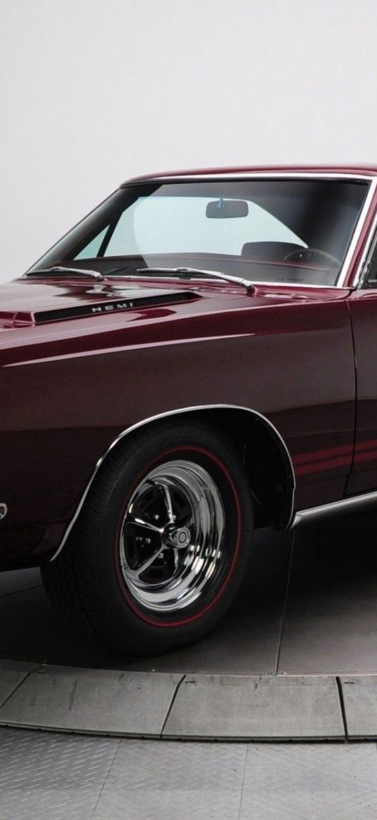 1968 plymouth gtx, plymouth, hemi, burgundy