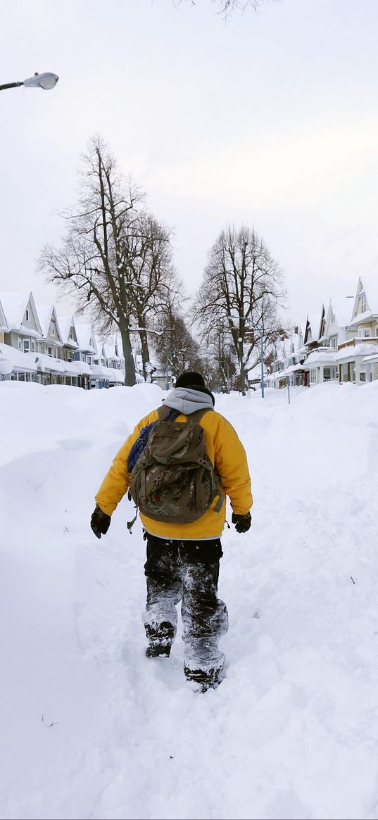 buffalo, snow, heavy snow keeps falling, 2014