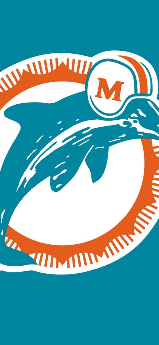 miami dolphins, logo, football club, miami